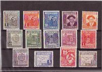 Sellos - Países - Andorra - Correo Español - Series completas - 1948/53 - 045/058 - **