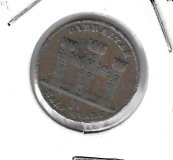 Monedas - Europa - Gibraltar - - 1842 - 1/2 quart