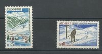 Andorra - Correo Francés - Series completas - ** - 1966 - 195/6