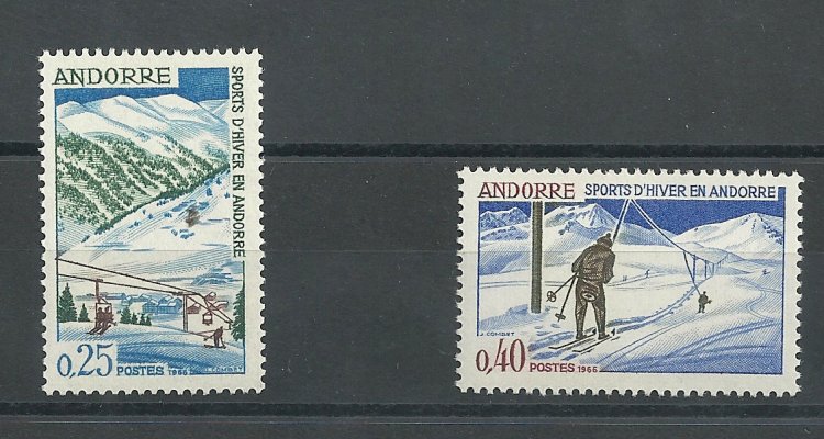 Andorra - Correo Francés - Series completas - ** - 1966 - 195/6 - Click en la imagen para cerrar