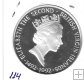 Monedas - America - Islas Virgenes - 114 - 1992 - 25 dolares - plata - PROOF