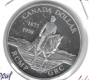 Monedas - America - Canada - 306 - 1998 - dolar - plata - PROOF