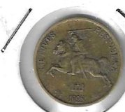 Monedas - Europa - Lituania - 79 - 1925 - centi