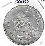 Monedas - America - Mexico - 459 - 1967 - peso - plata