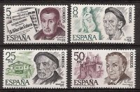 Sellos - Países - España - 2º Cent. (Series Completas) - Juan Carlos I - 1978 - 2456/59 - **