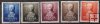 Sellos - PaÃses - España - 2º Cent. (Series Completas) - Estado Español - 1951 - 1092/96 - **