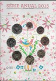 Monedas - Euros - Colecci&oacute;n en tiras - Portugal - A&ntilde;o 2015 - Serie Anual - FDC