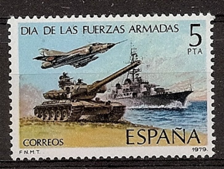 Sellos - Países - España - 2º Cent. (Series Completas) - Juan Carlos I - 1979 - 2525 - ** - Click en la imagen para cerrar