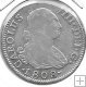 Monedas - EspaÃ±a - Carlos IV (1788 - 1808) - 856 - 1808AI - 2 Reales - Madrid - Plata