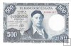 Billetes - EspaÃ±a - Estado EspaÃ±ol (1936 - 1975) - 500 ptas - 506 - EBC - 1954 - Num.ref: S2068147