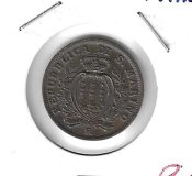 Monedas - Europa - San Marino - 13 - 1936 - 10 ctm
