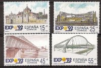 Sellos - Países - España - 2º Cent. (Series Completas) - Juan Carlos I - 1991 - 3100/03 - **