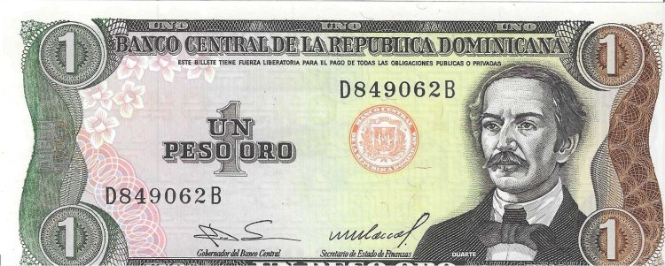 Billetes - America - Rep. Dominicana - 126A - SC - 1984 - Peso - Num.ref: D849062B - Click en la imagen para cerrar