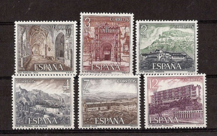 Sellos - Países - España - 2º Cent. (Series Completas) - Juan Carlos I - 1976 - 2334/39 - ** - Click en la imagen para cerrar