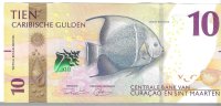Billetes - America - CuraÃ§ao - 1 - SC - 2025 - 10 gulden - Num.ref: C114193931