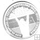 Monedas - America - Nicaragua - 74 - 1990 - 10000 cordobas - plata