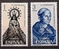 Sellos - Países - España - 2º Cent. (Series Completas) - Estado Español - 1965 - 1693/94 - **