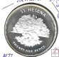 Monedas - Africa - Santa Helena - - 1977 - 25 pence - plata - proof
