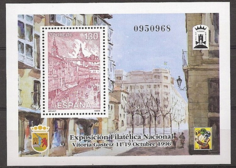 Sellos - Países - España - 2º Cent. (Series Completas) - Juan Carlos I - 1996 - 3451 - ** - Click en la imagen para cerrar