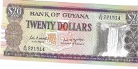 Billetes - America - Guayana - 27 - SC - 1999 - 20 dolares - Num.ref: 221514