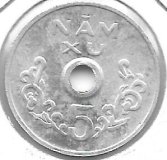 Monedas - Asia - Vietnam - A10 - 1975 - Gobierno Revolucionario - 5 Xu
