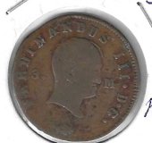 Monedas - EspaÃ±a - Fernando VII (1808 - 1833) - 51 - 1830 - 3 maravedis - Pamplona