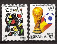 Sellos - Países - España - 2º Cent. (Series Completas) - Juan Carlos I - 1982 - 2644/45 - **