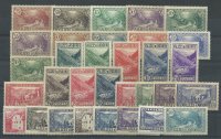 Andorra - Correo Francés - Series completas - ** - 1937/43 - 63/94 - Nuevos Fijasellos