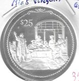 Monedas - America - Islas Virgenes - 113 - 1992 - 25 dolares - plata - PROOF