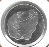 Monedas - Oceania - Tokelau - - 2017 - 5 ct