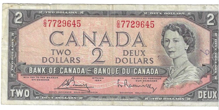 Billetes - America - Canada - 76C - MBC - 1972-73 - 2 dolares - Num.ref: 7729645 - Click en la imagen para cerrar
