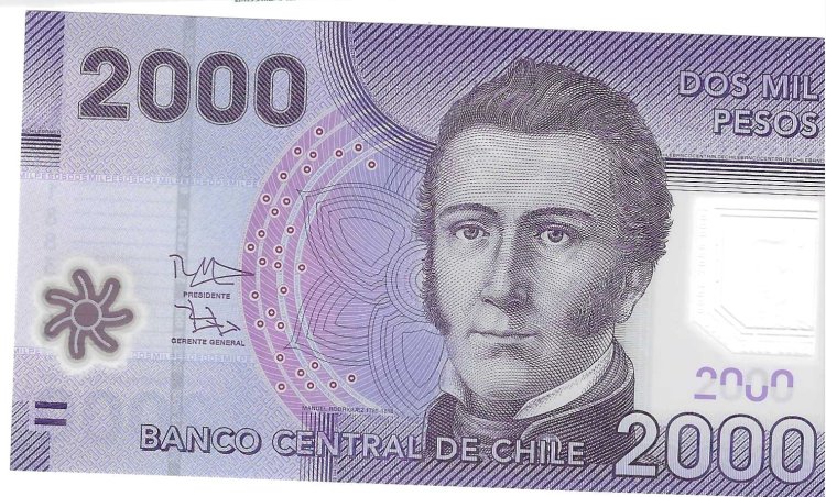 Billetes - America - Chile - 162e - SC - 2015 - 2000 cordobas - Num.ref: DC51883363 - Click en la imagen para cerrar