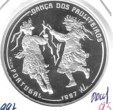 Monedas - Europa - Portugal - 704a - 1997 - 1000 escudos - plata - PROOF