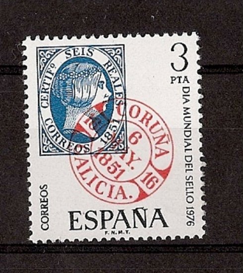 Sellos - Países - España - 2º Cent. (Series Completas) - Juan Carlos I - 1976 - 2318 - ** - Click en la imagen para cerrar