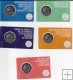 Monedas - Euros - 2€ - Francia - SC - Año 2022 - Pack 5 monedas - JJOO Paris 2024