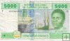 Billetes - Africa - Estados del africa central - 109T - MBC- - 2002 - 5000 francos - Num.ref: 073102721