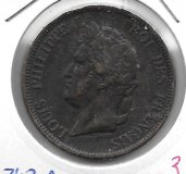 Monedas - Europa - Francia (Polinesia francesa) - 13 - 1843A - 10 ct - Islas Marquesas