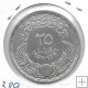 Monedas - Africa - Egipto - 389 - 1957 - 25 piastras - plata