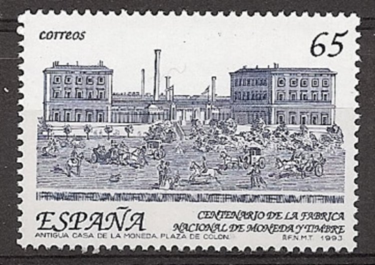 Sellos - Países - España - 2º Cent. (Series Completas) - Juan Carlos I - 1993 - 3266 - ** - Click en la imagen para cerrar