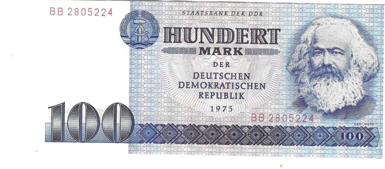 Billetes - Europa - Alemania Oriental - 31 - SC - 1975 - 100 marcos - DDR - Num.ref: BB2805224 - Click en la imagen para cerrar