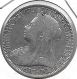 Monedas - Europa - Gran BretaÃ±a - 781 - 1896 - florin - plata