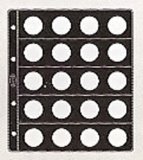 Material - Hojas álbum de monedas - Pardo - Mod.77300