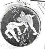 Monedas - Europa - Hungria - 672 - 1989 - 500 forint - plata- PROOF