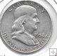 Monedas - America - Estados Unidos - 199 - 1958 - 1/2 dollar - plata