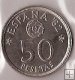 Monedas - España - Juan Carlos I (pesetas) - 1980 *80 (futb) - 050 pesetas