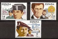Sellos - Países - España - 2º Cent. (Series Completas) - Juan Carlos I - 1983 - 2692/94 - **