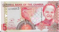 Billetes - Africa - Gambia - 25C - SC - 2006 - 5 dolares - Num.ref: G3789243