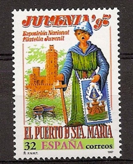 Sellos - Países - España - 2º Cent. (Series Completas) - Juan Carlos I - 1997 - 3470 - ** - Click en la imagen para cerrar