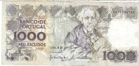 Billetes - Europa - Portugal - 181H - MBC+ - 1990 - 1000 escudos - Num.ref: 3A50674425