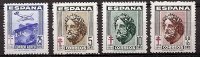 Sellos - Países - España - 1º Cent. (Series Completas) - 1040/43 - **